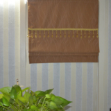 罗马升降帘简约现代卧室全遮光条纹成品定制窗帘 阳台飘窗 送帘头