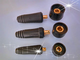 焊机快速接头/焊机插头DKJ10-25-35-50-70欧式直流逆变电焊机配件