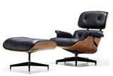 Eames　lounge伊姆斯躺椅真皮沙发休闲转椅老板椅办公沙发午休椅
