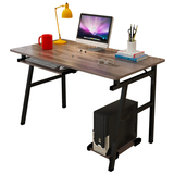 式学中学生家用普通写字台办公简易习桌桌电脑桌子台用书桌