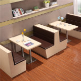 咖啡厅卡座沙发 西餐厅甜品店奶茶店沙发桌椅组合 茶餐厅KTV沙发