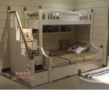 实木儿童床儿童家具高低床梯柜双层床实木床上下铺子母床定做制