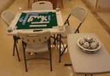 多功能简易方桌 小户型麻将桌 餐桌椅组合棋牌桌 可折叠式麻将桌