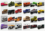 MATCHBOX火柴盒城市英雄小车系列 五辆装合金车模型 散车儿童玩具