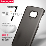 韩国Spigen三星S7edge手机壳G9350保护套背盖轻薄冰激凌潮SGP外壳