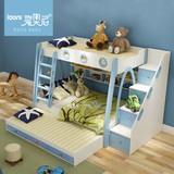 儿童家具高低床双层床上下床子母床多功能儿童床男孩1.5米女孩