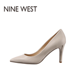 Nine West/玖熙正品尖头细高跟性感纯色女单鞋-301036112L