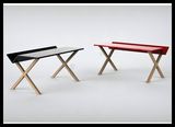 北欧简约原木色书桌简约现代工作台定制办公桌实木书桌烤漆书桌