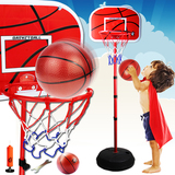儿童铁杆铁框篮球架可升降室内益智宝宝男孩小孩户外投篮玩具礼物
