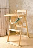 儿童餐椅实木多功能婴儿餐桌椅宝宝便携可折叠吃饭椅子进口榉木