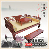 全实木中式仿古卧室客厅罗汉床中国风古典罗汉沙发床古装装饰特价