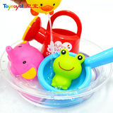 正品皇室软胶婴幼儿戏水玩具 宝宝洗澡玩具套装 小孩儿童沐浴喷水