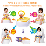 现货 日本代购Pinocchio面包超人音乐婴幼儿童马桶/坐便器蹬