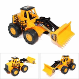 玩具男孩玩具汽车挖土机推土机铲车惯性工程车模型套装儿童挖掘机
