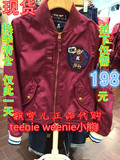 代购Teenie Weenie 15秋冬新款棒球服外套女TTJJ54913B-00