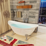 CRW英皇1.7m亚克力浴缸1.7米成人浴盆艺术独立式浴缸单人浴池3083