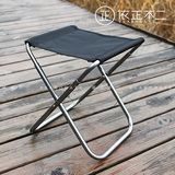 依正不二户外超轻航空铝合金折叠凳子便携小马扎休闲小椅子钓鱼凳
