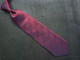促销特价！男士正装领带防水纳米真丝酒红色碎花商务雅戈尔领带