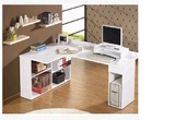 转角电脑桌/组合书柜/家用写字台/办公桌/拐角/墙角书桌/台式
