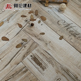 涂鸭字母木纹砖 客厅卧室地板砖防滑耐磨瓷砖仿古砖地砖 瓷木