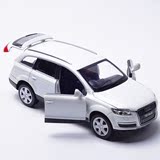热卖奥迪Q7合金汽车模型 彩珀1:24声光仿真合金车模 儿童玩具车模
