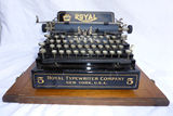 美国纽约产Royal Standard No. 5精美古董打字机，带原装盒子