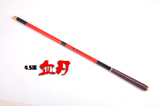 钓竿溪流竿渔具特价鱼竿 中国红2.7-4.5米碳素玻璃钢钓鱼竿手竿台