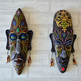 欧式非洲人物面具壁挂 KTV酒吧玄关壁饰墙饰创意家居饰品树脂挂件