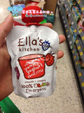 英国ELLA'S KITCHEN艾拉厨房婴幼儿酸奶+草莓+香蕉果泥吸吸乐6m+