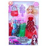 芭比娃娃甜甜屋套装小礼盒儿童生日礼物barbie女孩过家家玩具包邮