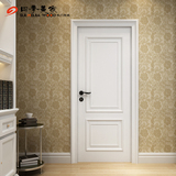 木门室内门 套装门烤漆白色欧式门卧室门房间门实木门定制原木门