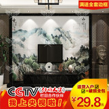 雄亨中式瓷砖背景墙仿大理玉石3d立体电视沙发现代简约高温微晶石