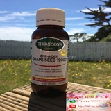 新西兰Thompson汤普森 葡萄籽精华 美白养颜淡斑 抗氧化衰老120粒