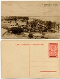 1910年代比属刚果加盖卢旺达斯坦利维尔左岸邮资片1F