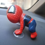 车内饰品 大吸盘蜘蛛侠卡通公仔 创意玩偶车载玩具 可爱汽车用品