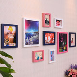 实木照片墙 创意欧式时尚相片墙 相框组合 卧室宜家相框墙 X9-1