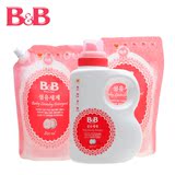 韩国B&B保宁婴儿洗衣液宝宝衣物洗涤剂香草1500ML 1300ML 800ML