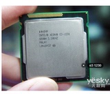 二手Intel/英特尔 至强E3-1230和E3 1230 V2 CPU四核八线程CPU