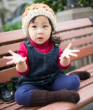 2014韩版新款女童可爱宝宝冬款加绒加厚牛仔裙背心裙牛仔连衣裙