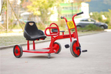 厂家直销幼儿园双人脚踏车三轮车沙滩自行车2-6岁儿童车玩具车