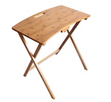 省包邮楠竹儿童学习桌椅组装折叠书桌实木学生课桌绘画写字桌13
