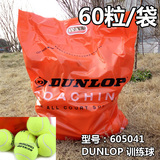 DUNLOP 登路普网球 无压球训练球初学耐磨练习球 10粒包邮