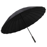 天天特价日本24骨超大三人直柄雨伞创意男女士双人长柄伞商务两用