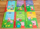 粉红猪小妹peppa pig佩佩猪 宝宝学英语故事书 儿童英文绘本原版