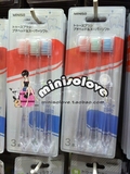 名创优品MINISO正品代购 三支装水晶柄牙刷