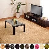 日式地毯客厅地毯满铺茶几地毯纯色卧室毯床边毯飘窗毯定制可机洗
