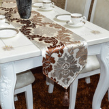 欧式奢华布艺桌旗时尚高档餐桌垫现代茶几布台垫桌布餐垫定做定制