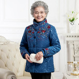 中老年女装冬装棉袄妈妈装棉衣50-60岁老年人女冬季外套奶奶棉服