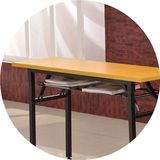 简约折叠桌培训桌会议办公桌电脑桌条形桌长条桌子书桌学习桌餐桌