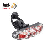 正品CATEYE猫眼 便携车灯5LED公路自行车尾灯山地车 警示灯LD650